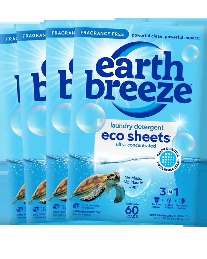 Laundry Detergent Eco Sheets - 60 Loads