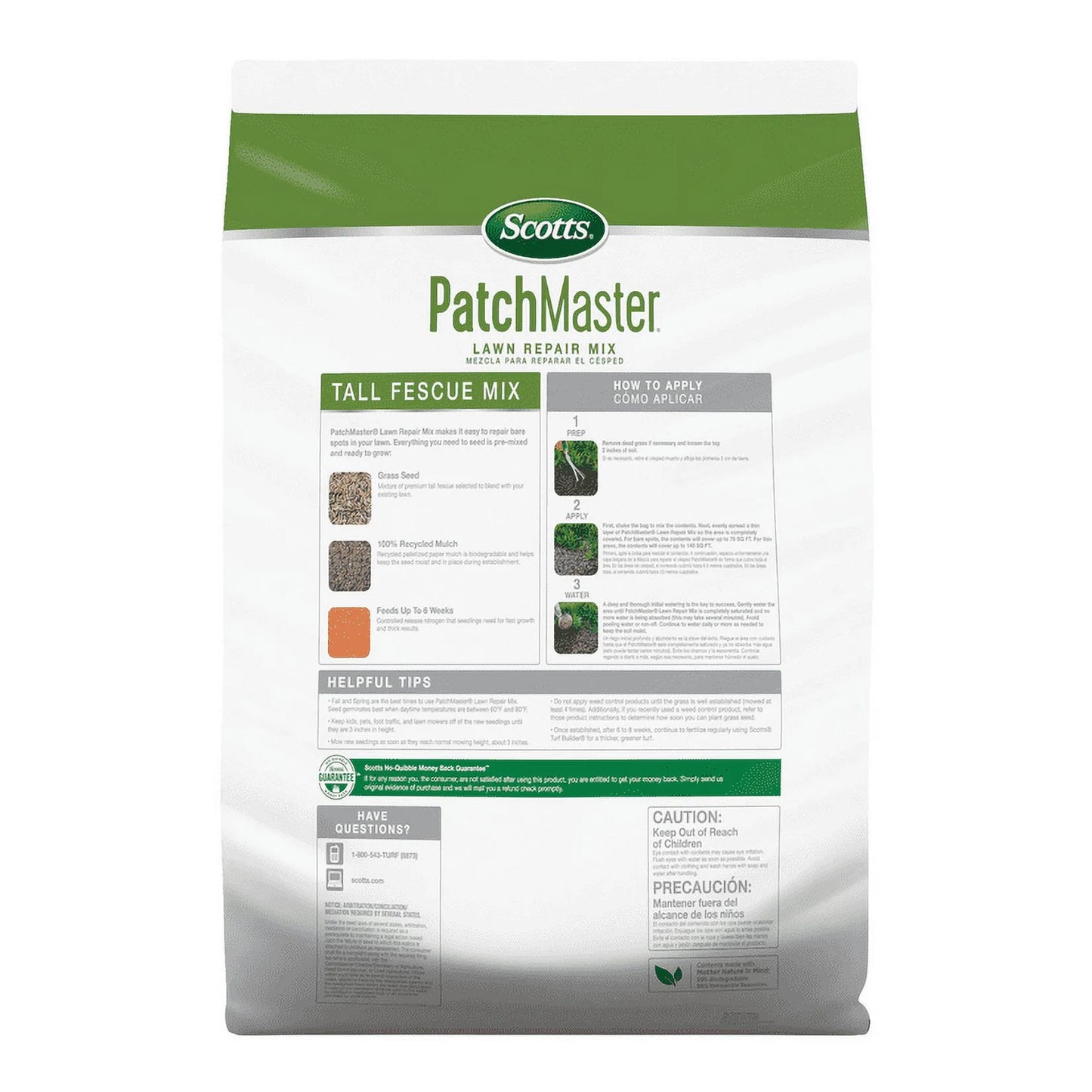 Patchmaster Lawn Repair Mix Tall Fescue Mix, 4.75 Lbs.