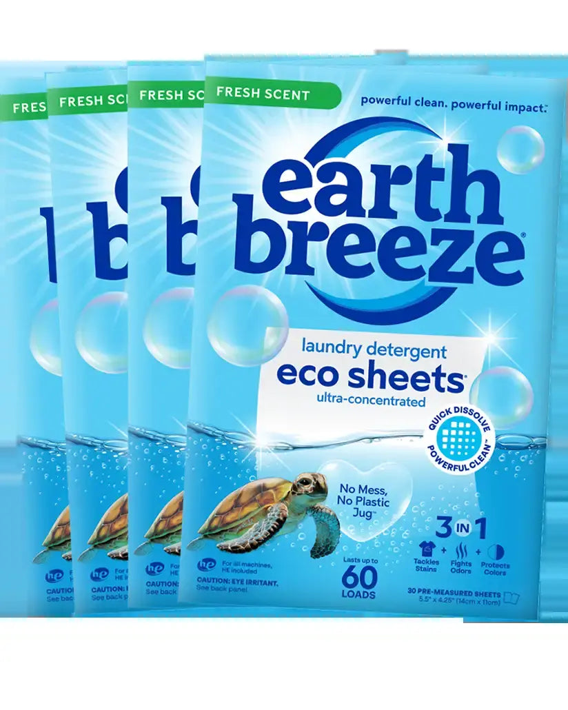 Laundry Detergent Eco Sheets - 60 Loads