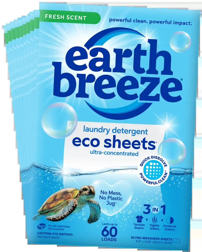 Laundry Detergent Eco Sheets - 60 Loads