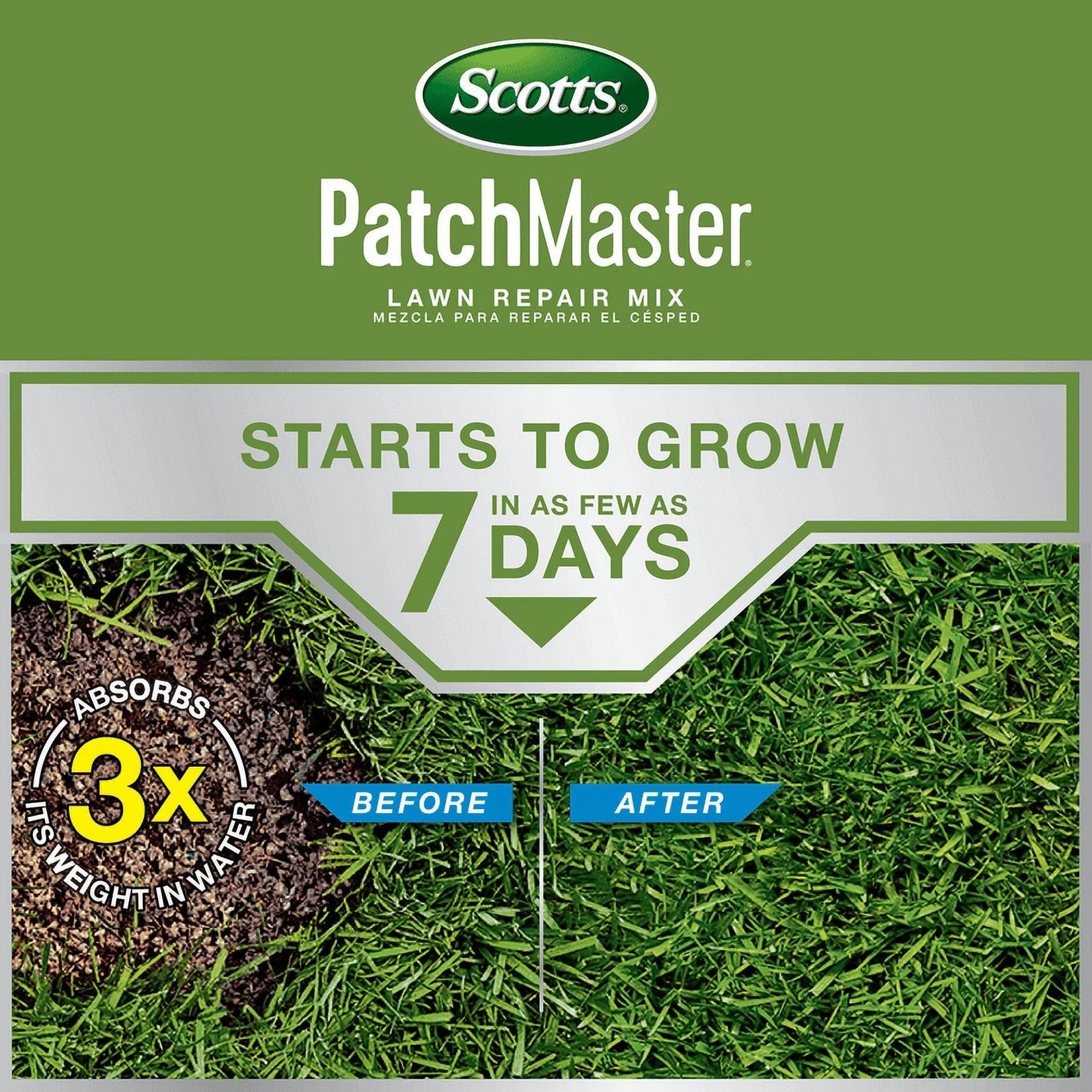 Patchmaster Lawn Repair Mix Tall Fescue Mix, 4.75 Lbs.
