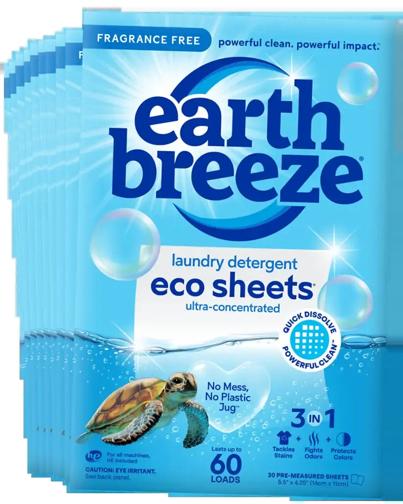 Laundry Detergent Eco Sheets - 60 Loads