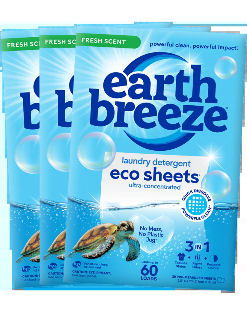 Laundry Detergent Eco Sheets - 60 Loads
