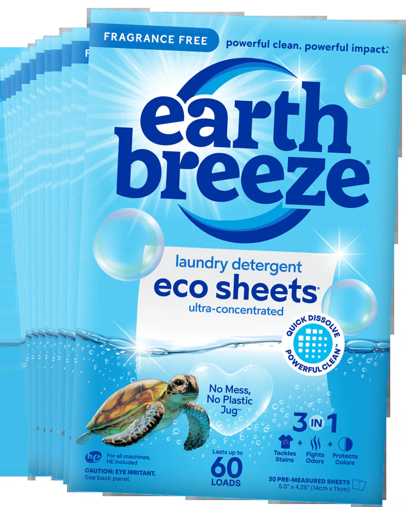 Laundry Detergent Eco Sheets - 60 Loads
