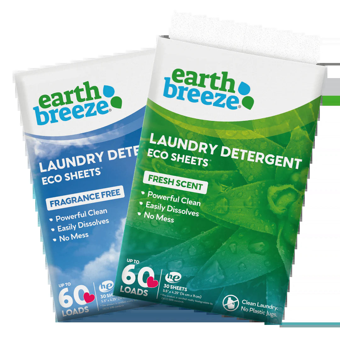 Laundry Detergent Eco Sheets - 60 Loads