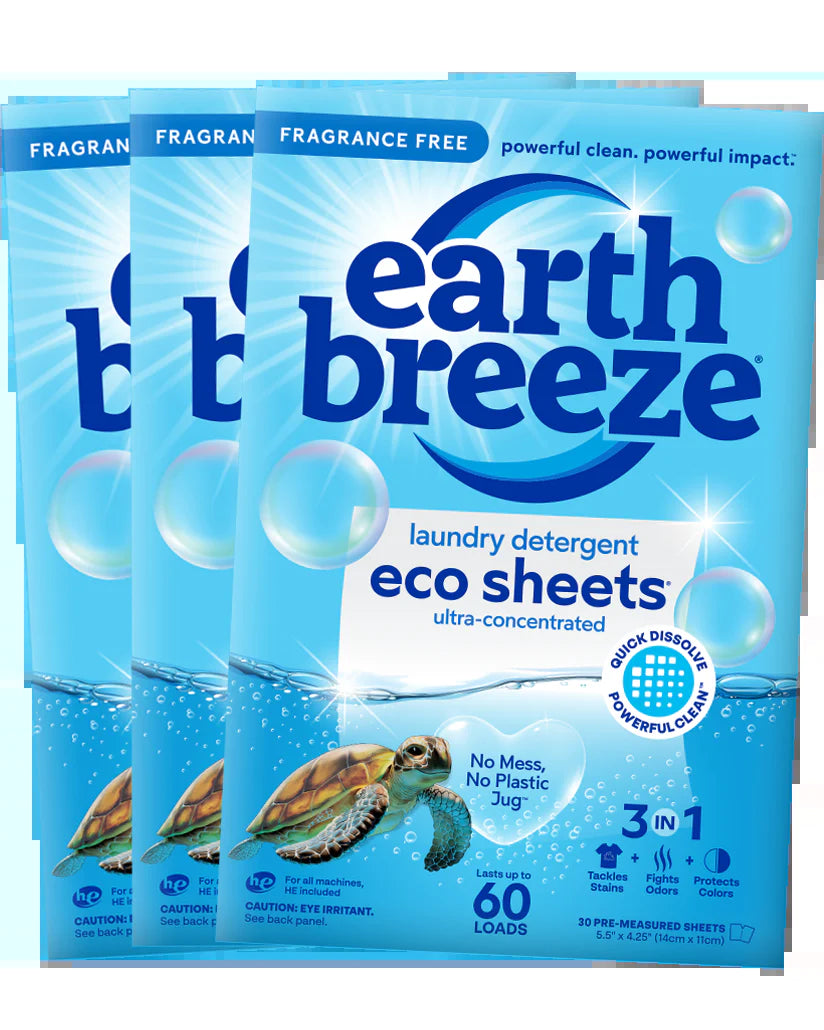 Laundry Detergent Eco Sheets - 60 Loads