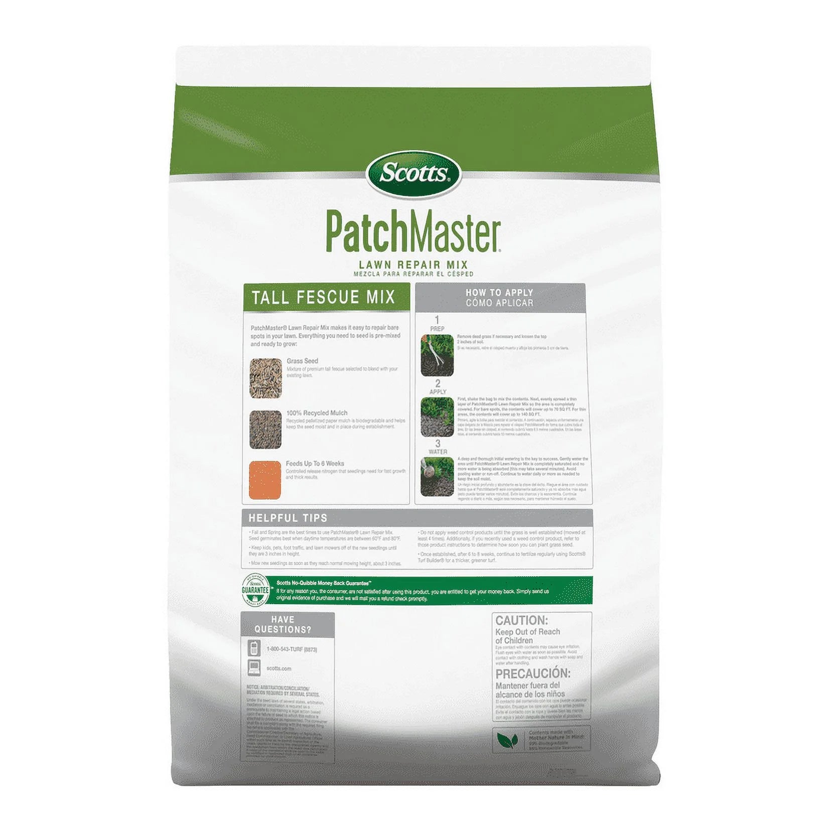 Patchmaster Lawn Repair Mix Tall Fescue Mix, 4.75 Lbs.