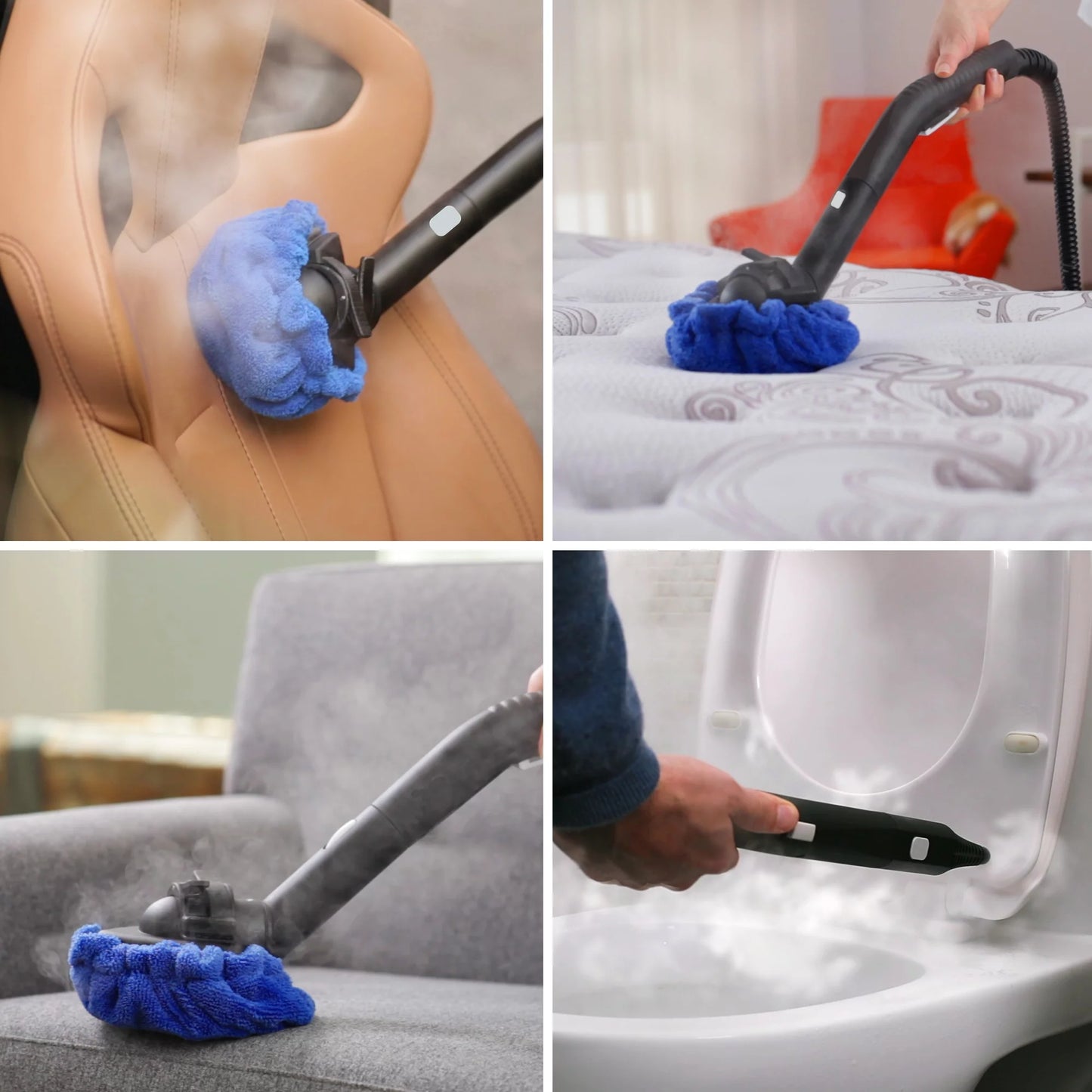 Neat Steam Cleaner with 17-Piece Kit – Heavy Duty Steam Cleaning for Home, Cars & More