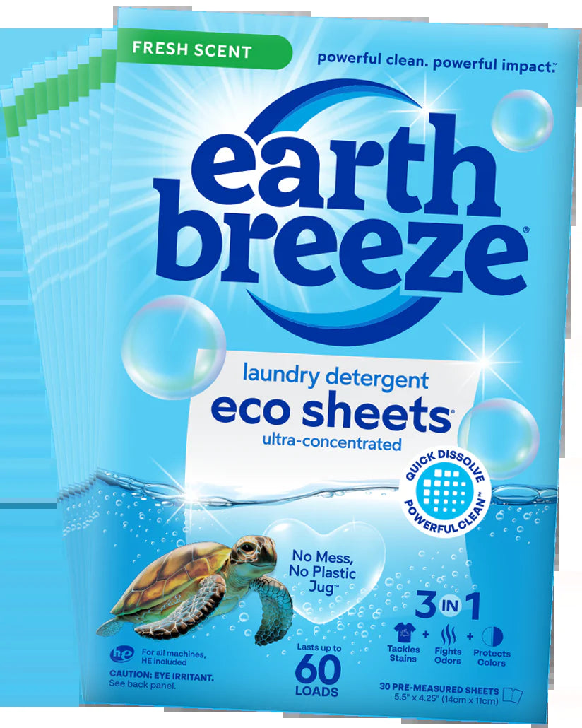 Laundry Detergent Eco Sheets - 60 Loads