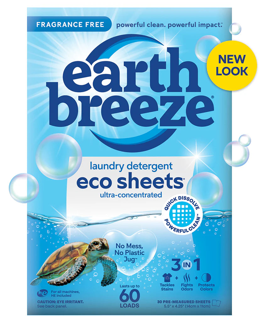 Laundry Detergent Eco Sheets - 60 Loads